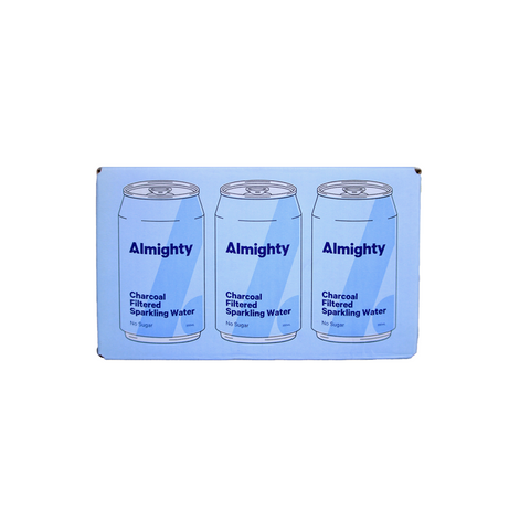 Almighty Sparkling Water Charcoal 6Pk