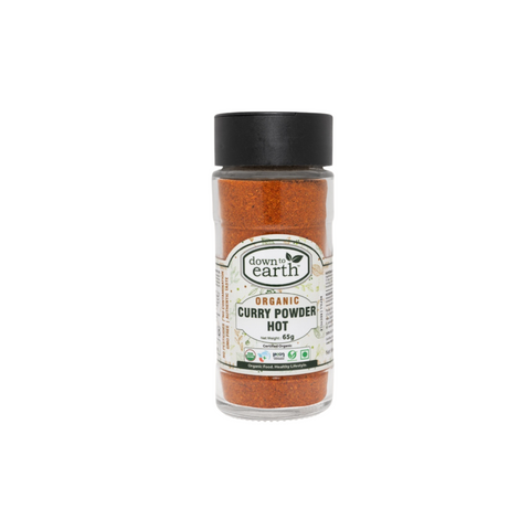 Down To Earth Hot Curry Powder 65g
