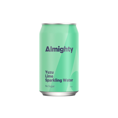Almighty Yuzu Lime Sparkling Water 330ml