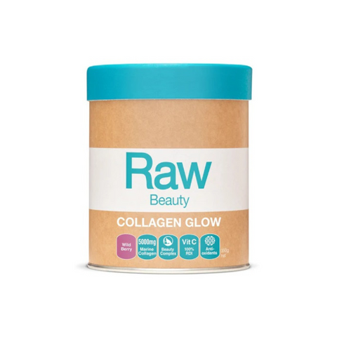 Amazonia Raw Collagen Glow Wild Berry 350g