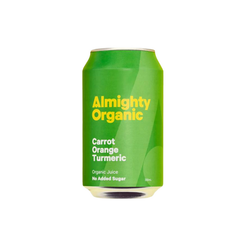 Almighty Organic Carrot Orange Turmeric 330ml