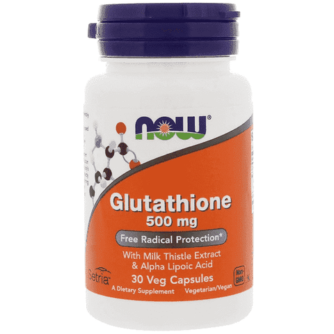 NOW Glutathione 500Mg 30 Caps
