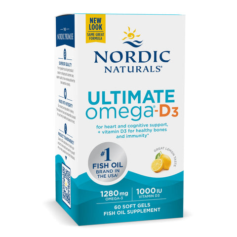 Nordic Naturals Ultimate Omega D3 60C