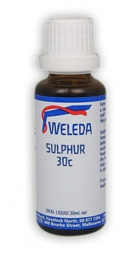 X Weleda Sulphur 30c 30ml