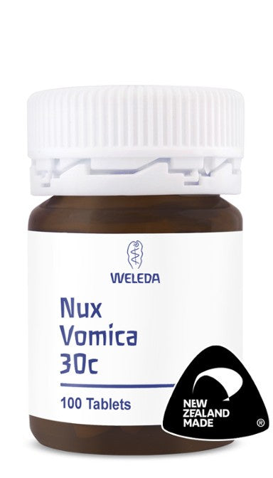 X Weleda Nux Vomica 30C 100 Tab