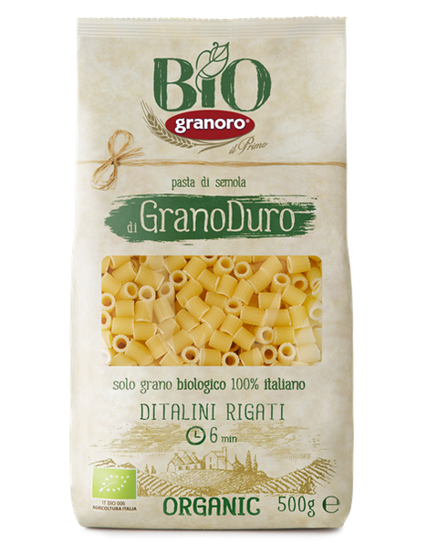 Granoro GranoDuro Pasta Ditalini Rigati 500g