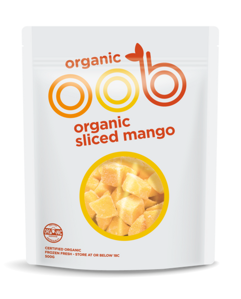 OOB Organic Frozen Mango 500g