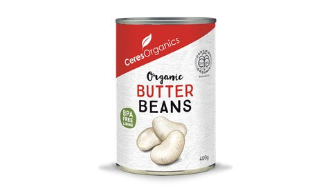 Ceres Organics Canned Beans Butter 400g