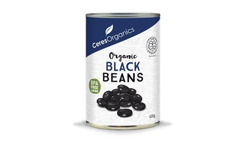 Ceres Organics Canned Beans Black 400g
