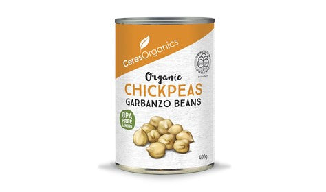 Ceres Organics Chickpeas (Garbanzo Beans) 400g