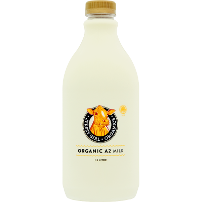 Jersey Girl Organic Whole Milk 1.5L