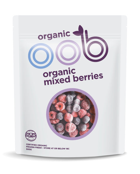 OOB Organic Mixed Berries 500g