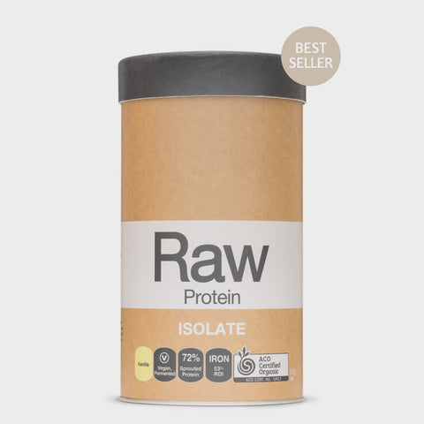 Amazonia Organic Raw Protein Isolate Vanilla 500g