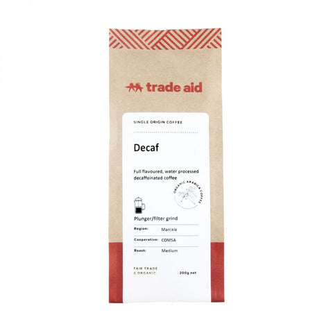 Trade Aid Mexican Decaf Ground 200g