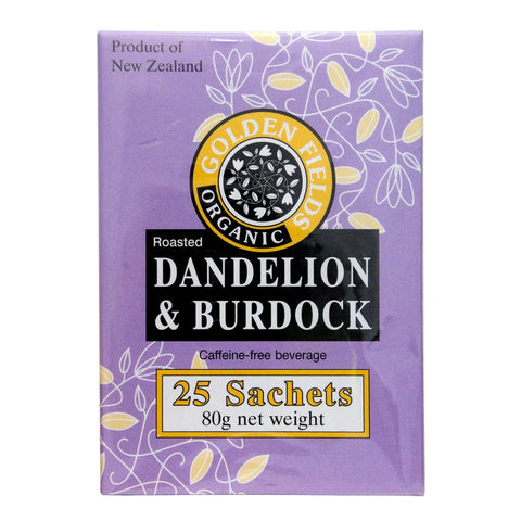 Golden Fields Dandelion Burdock Beverage 25 Bags