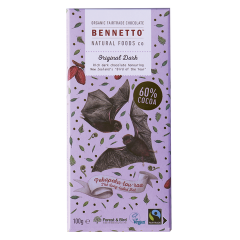 Bennetto Original Dark Chocolate 60% 100g