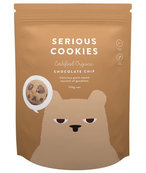 Serious Foods Cookies Choc Chip 170g