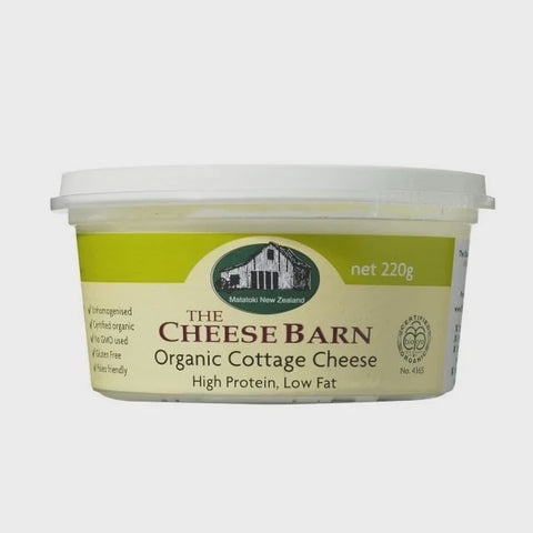 Cheese Barn Organic Cottage Cheese 220g