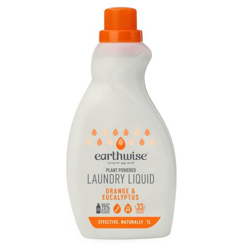 Earthwise Laundry Liquid Orange & Eucalyptus 1L