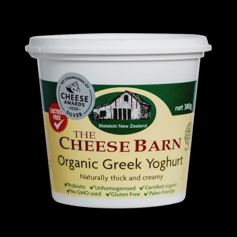 Cheese Barn Organic Greek Yoghurt 380g