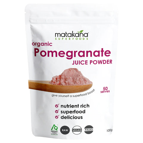 Matakana Superfoods Organic Pomegranate Powder 100g
