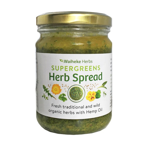 Waiheke Herbs Supergreens Spread 200g