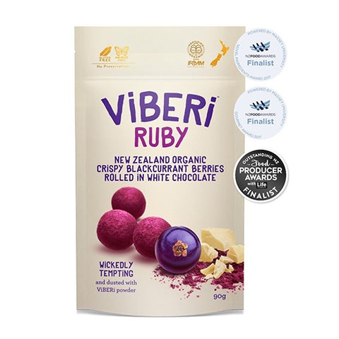 Viberi Organic Blackcurrants Ruby 90g