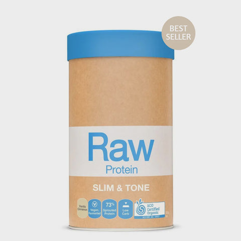 Amazonia Organic Slim & Tone Raw Protein Vanilla 500g