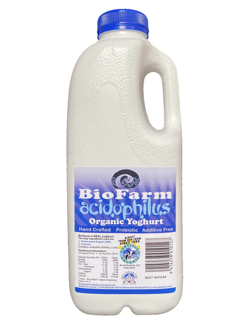 BioFarm Yoghurt Acidophilus 1L