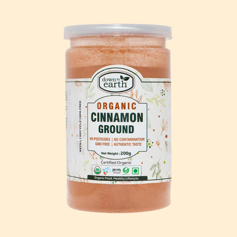 Down To Earth Org Cinnamon Ground 200G