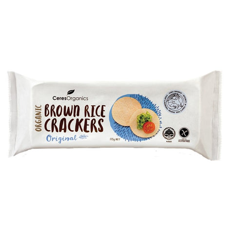 Ceres Organics Rice Crackers Original 115g