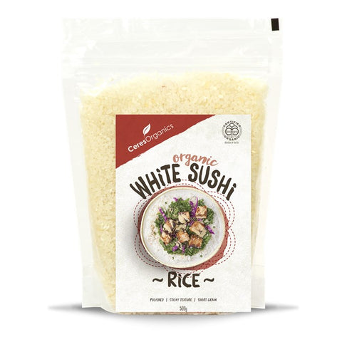 Ceres Organics White Sushi Rice 500g