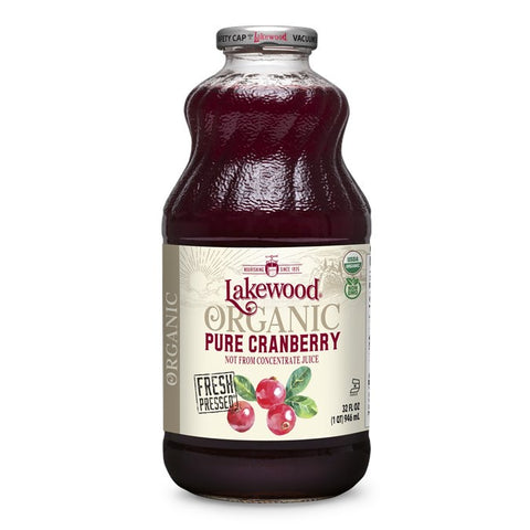 Lakewood Organic Cranberry Juice 946mL