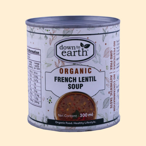 Down To Earth Org Soup Frnch Lentil 300G