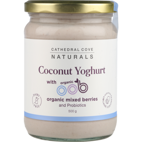 Cathedral Cove Coconut Yoghurt Mixed Berry 500g