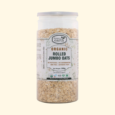 Down To Earth Org Rolled Oats Quick 500G
