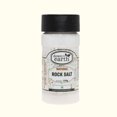 Down To Earth Nat Rock Salt Crushed 150G