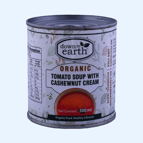 Down To Earth Org Soup Tom Cashew 300G