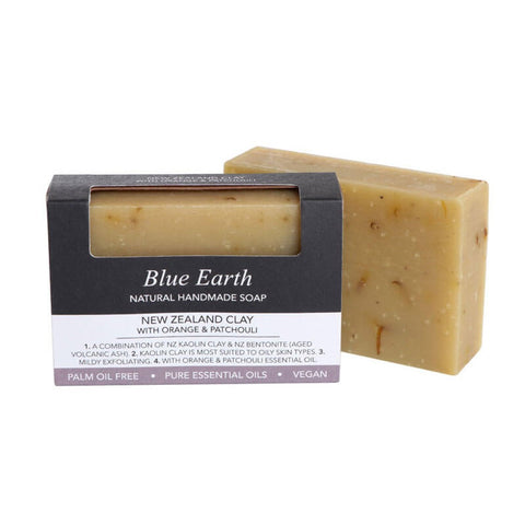Blue Earth Soap NZ Clay 85g