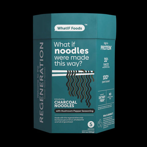What If Charcoal Noodles w Msh Ppr Seasoning 5 pk