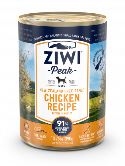 x Ziwi D-Dog Chicken 390G
