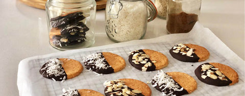 Almond and coconut biscuits