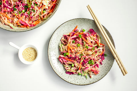 Asian-style Probiotic Slaw
