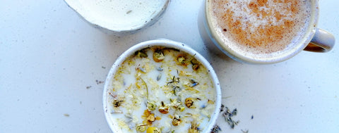 Herbal 'moon milk' recipes for a better sleep