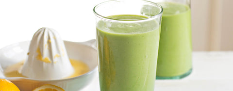 Green apple and avocado smoothie