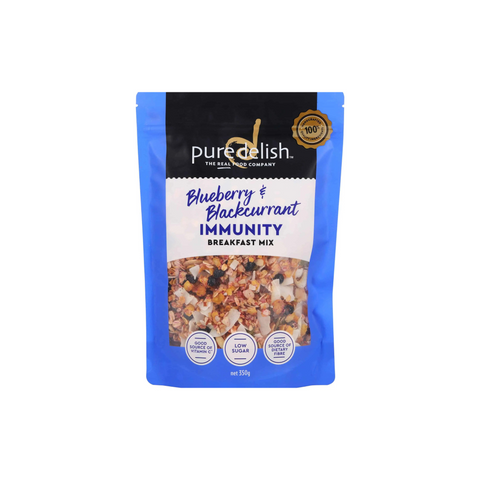 Pure Delish Immunity Blueberry & Blackcurrant Mix 350g