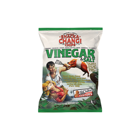 Snacka Changi Chips Salt & Vinegar 150g