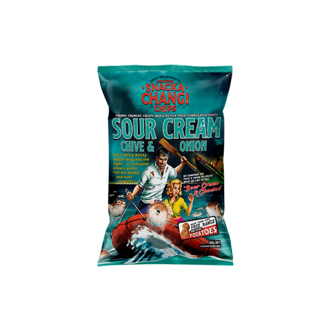 Snacka Changi Chips Sour Cream Chives & Onion 150g