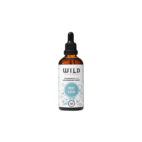 Wild Dispensary Rest and Calm Chamomile and Californian Poppy 100ml