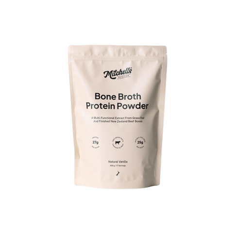 Mitchell's Bone Broth Protein Powder Vanilla 500g